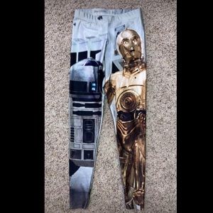 Blackmilk Star Wars R2D2 C3PO Leggings